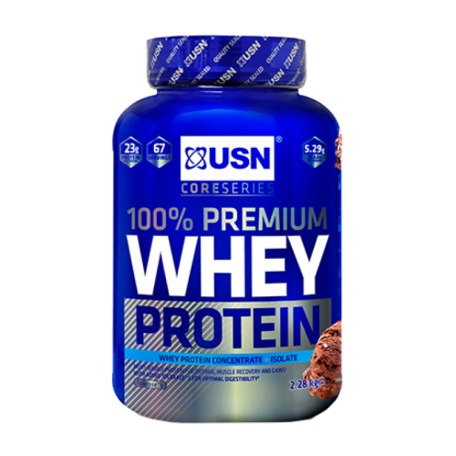 USN, 100% Premium Whey, 2,2 kg